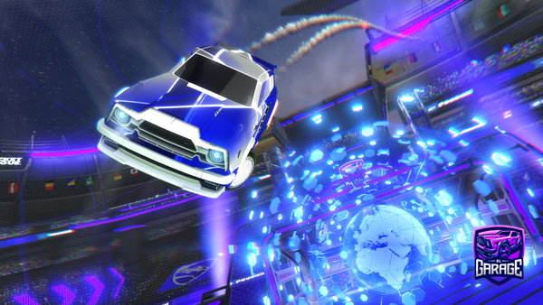 A Rocket League car design from Enes306