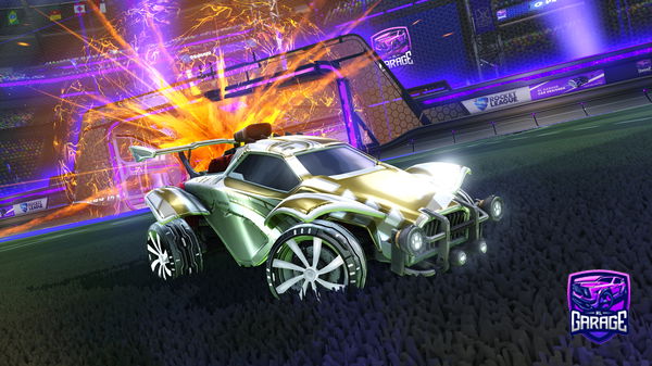 A Rocket League car design from Desiq