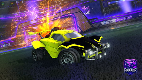 A Rocket League car design from Spitze-Kreis