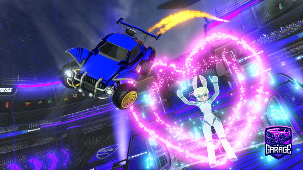 A Rocket League car design from Jittrippinyt