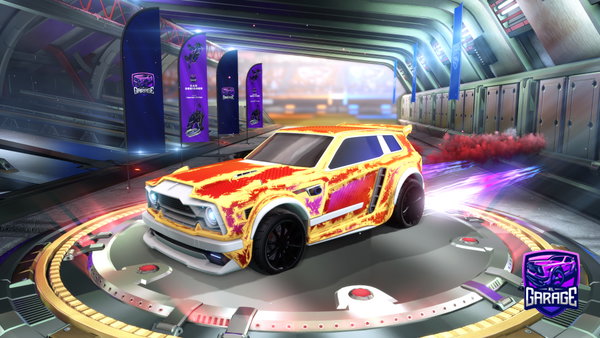 A Rocket League car design from hms_khado