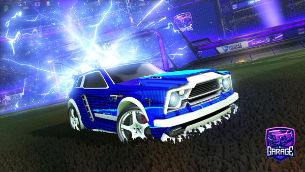 A Rocket League car design from shisharik