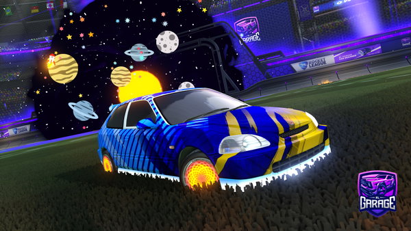 A Rocket League car design from JoeBod