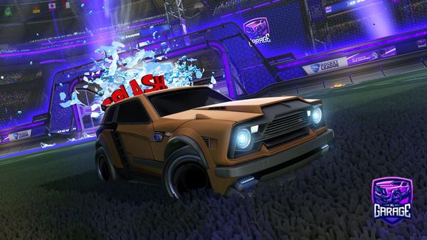 A Rocket League car design from BuffJu