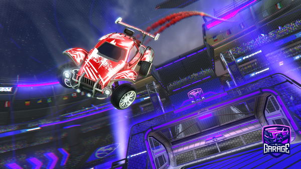 A Rocket League car design from Niitsujj