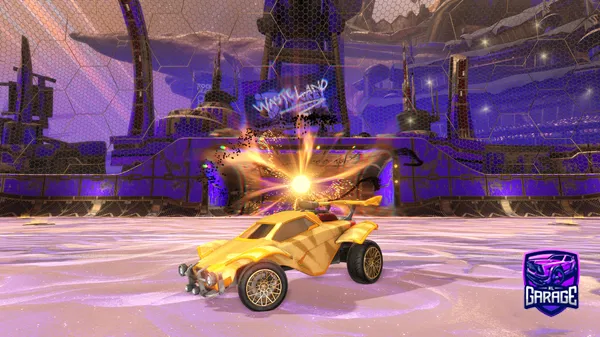 A Rocket League car design from Acoshy
