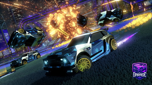 A Rocket League car design from FB-Tdeezy