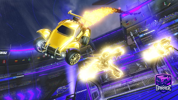 A Rocket League car design from Spagettoss