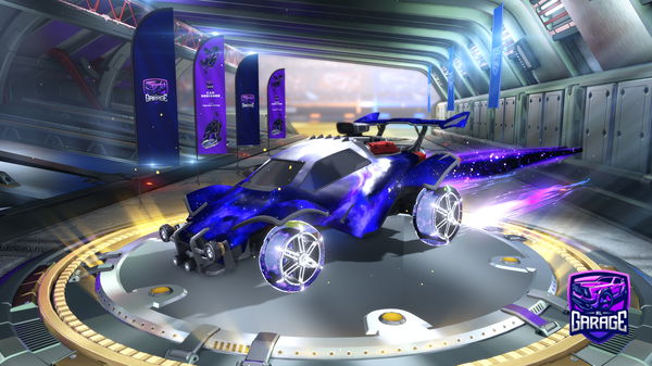 A Rocket League car design from BrokeJoker24