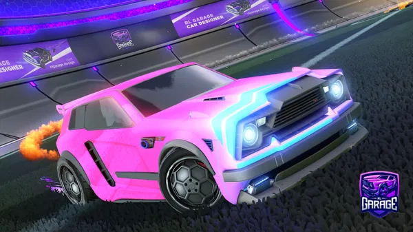 A Rocket League car design from tysucksatrl4