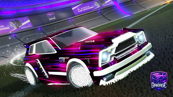 A Rocket League car design from Abhiwankenobi22