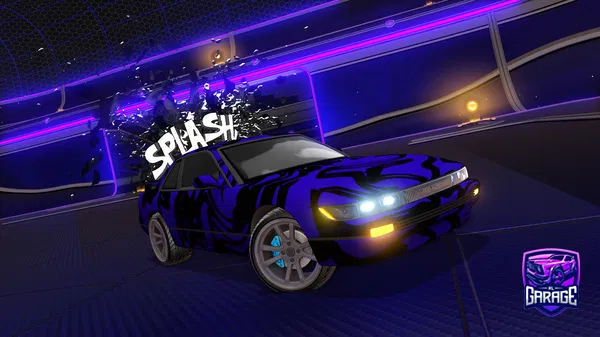 A Rocket League car design from Splashbarnes