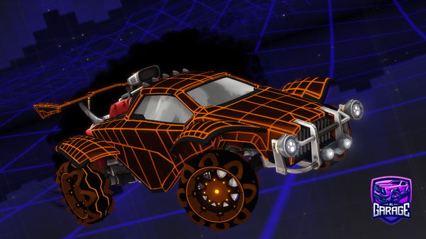 A Rocket League car design from Filetito09