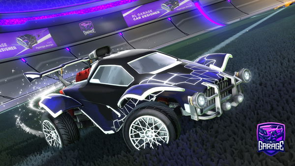 A Rocket League car design from Berneray