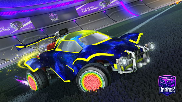 A Rocket League car design from Elgendyistaken