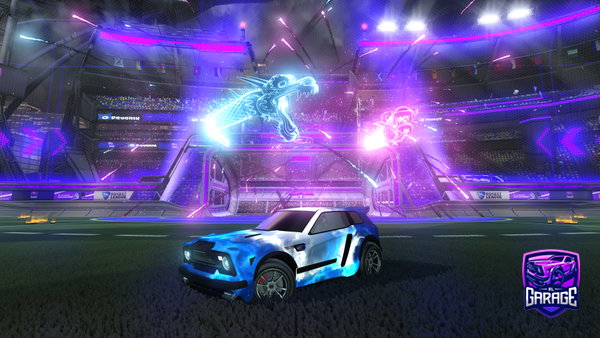 A Rocket League car design from Dhrmilan