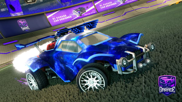 A Rocket League car design from AdrianTheMighty