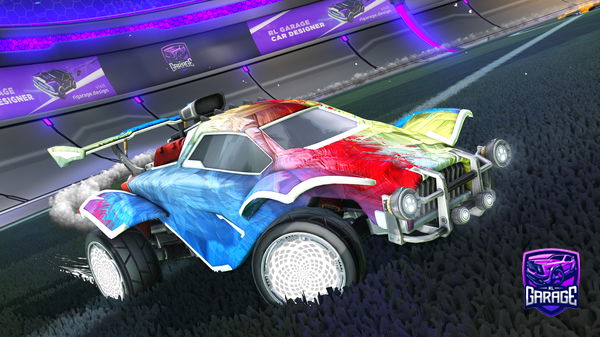 A Rocket League car design from GlcticAcid