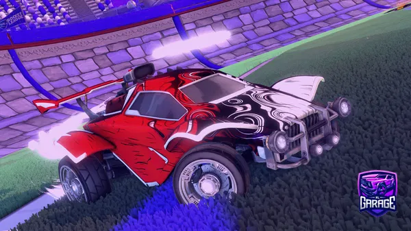 A Rocket League car design from WispyKiwi