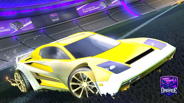 A Rocket League car design from y_no_caca