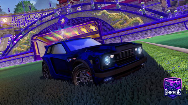 A Rocket League car design from Hasy08