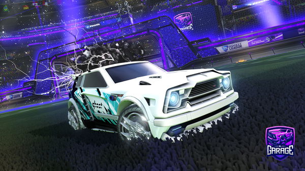 A Rocket League car design from Mysman11