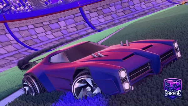 A Rocket League car design from WxLD079