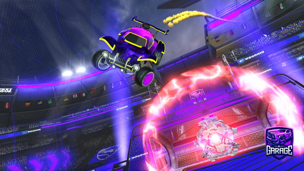 A Rocket League car design from BaconBurger102