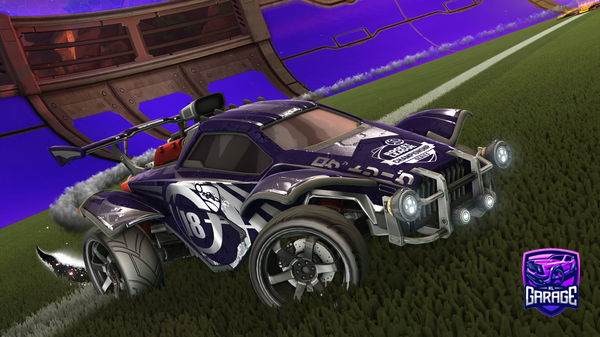 A Rocket League car design from Cballer301655