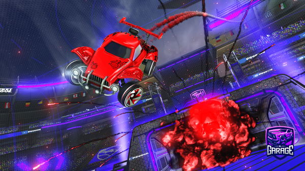 A Rocket League car design from Trifexs