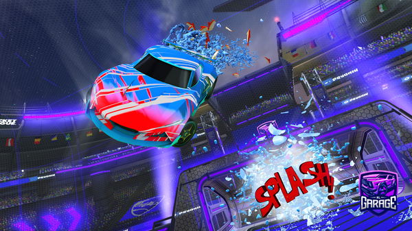 A Rocket League car design from NovaScene