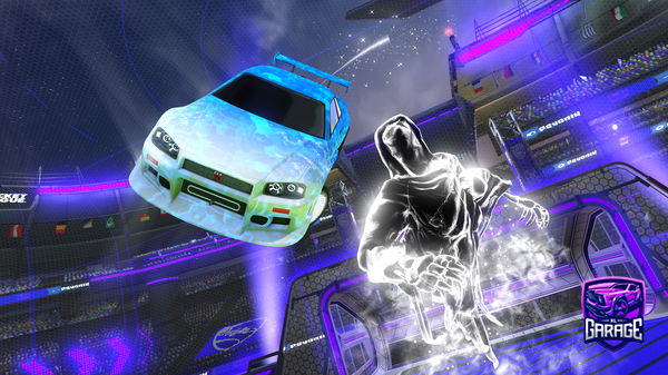 A Rocket League car design from Partypoper123