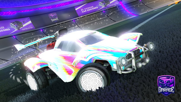 A Rocket League car design from ctroo