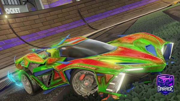 A Rocket League car design from spekiallukey