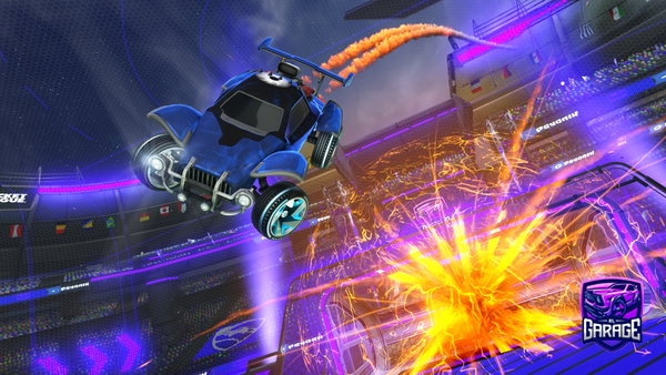 A Rocket League car design from streaksz