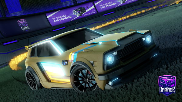 A Rocket League car design from TensiveZexal