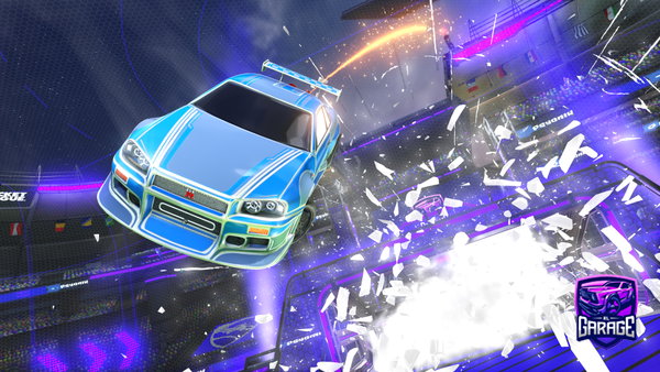 A Rocket League car design from cheteb