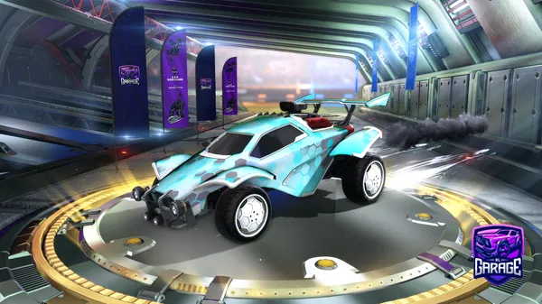 A Rocket League car design from dxkb