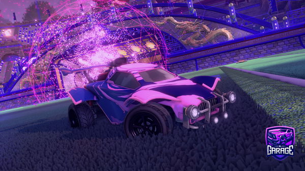 A Rocket League car design from Opai_Senpai