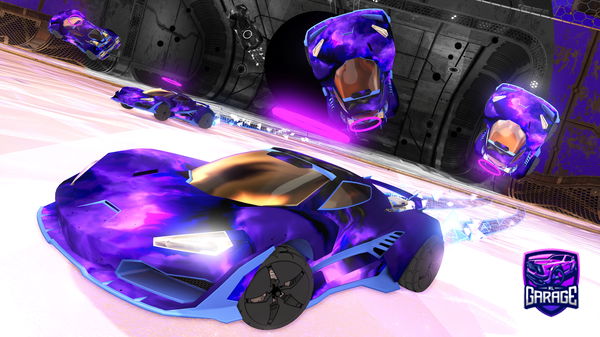 A Rocket League car design from IndigoLambo