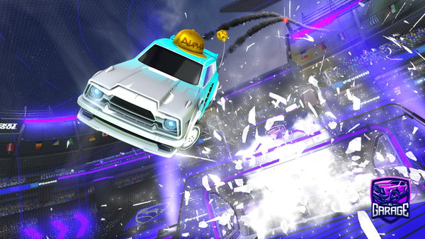 A Rocket League car design from Shaymar