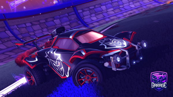 A Rocket League car design from KomischeKatze