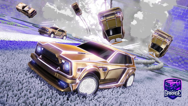 A Rocket League car design from Mogwli_Moon