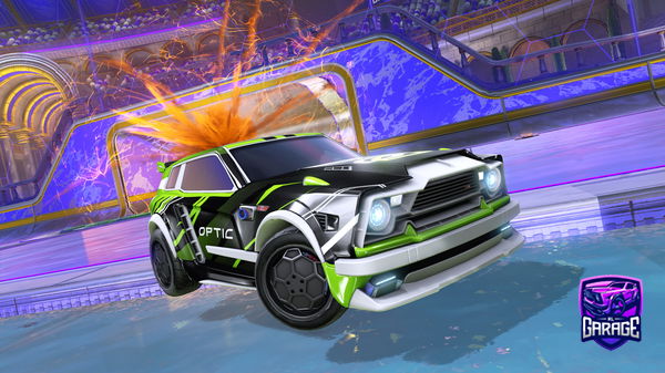 A Rocket League car design from vianotik