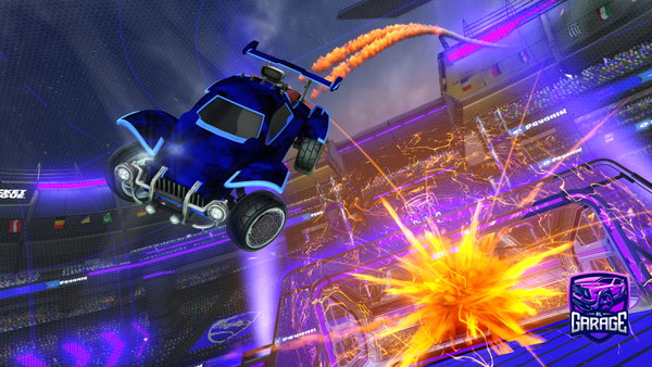 A Rocket League car design from Rattrap1940