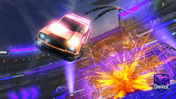 A Rocket League car design from ahmed287510