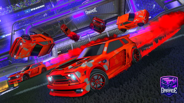 A Rocket League car design from StillGalactical