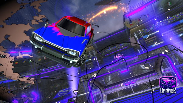 A Rocket League car design from Jagardo09