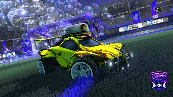 A Rocket League car design from TheBlackHusky