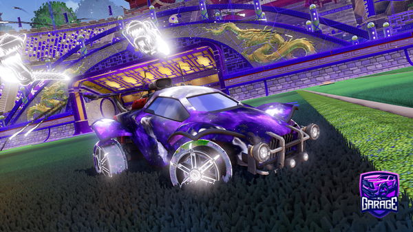 A Rocket League car design from GalaxyWaffle49